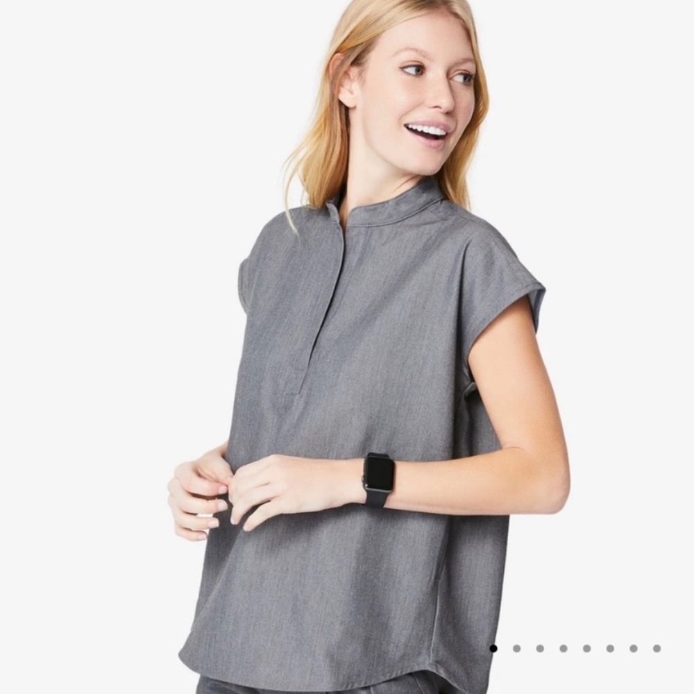Figs dark gray top XS and pants Small